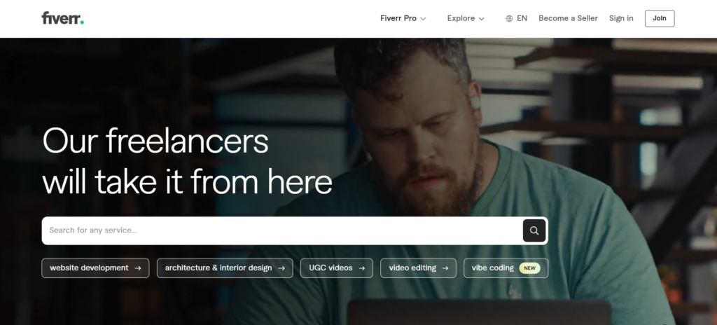 Fiverr – Gig-Based Freelancing, Beginners के लिए Ideal